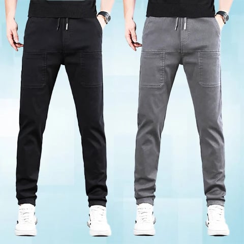 👖🔥 MultiPants – Extra Rugalmas & Strapabíró Sokzsebes Férfi Cargo Nadrág | Maximális Kényelem