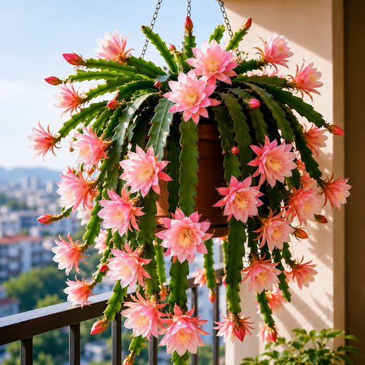 💫 Ritka Epiphyllum orchideakaktusz 🌸 A ritka virág, amelyet mindenki megcsodál