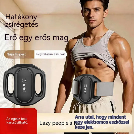 Hasi zsírégető és masszírozó készülék – Állítható elektromos öv hasra és derékra, izomtónusra, sörhas eltávolítására