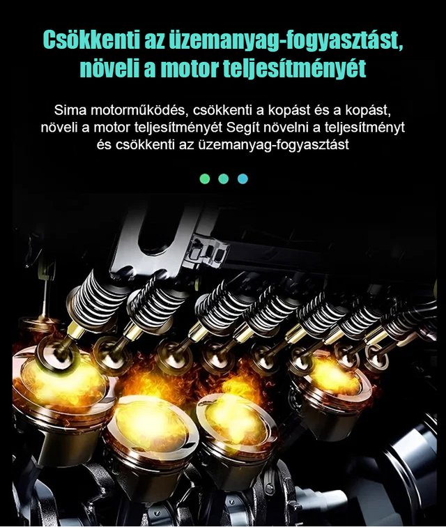 Hatékony motorvédő kopásgátló adalékanyag