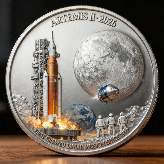 🌕 Artemis II holdmisszió emlékérme