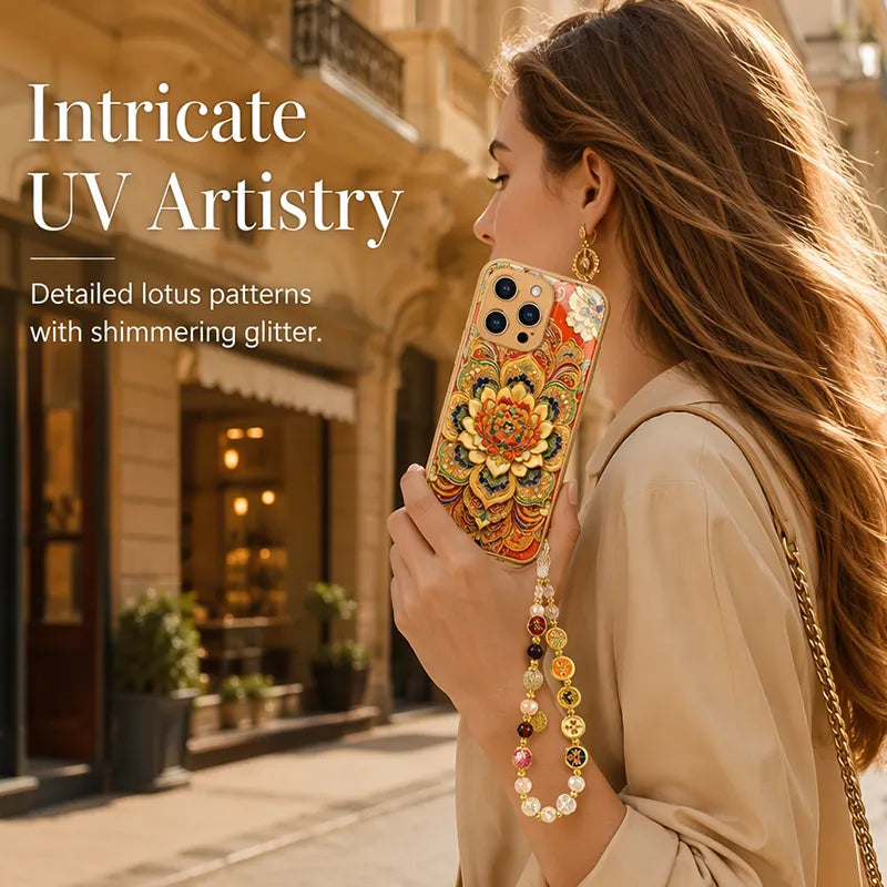 Kínai mandala stílusú telefontok