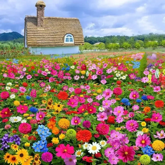 🌸 Egész évben virágzó kert – vess egyszer, és élvezd a színes virágok kavalkádját! 🦋🐝