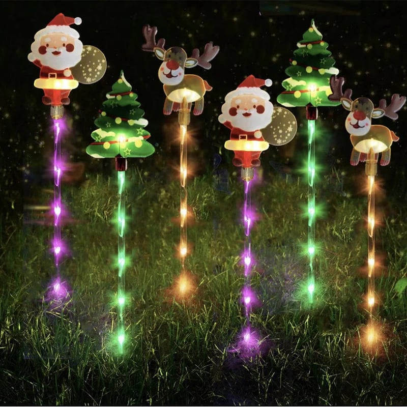 🎄🎁6 darabos mozgó karácsonyi égősor