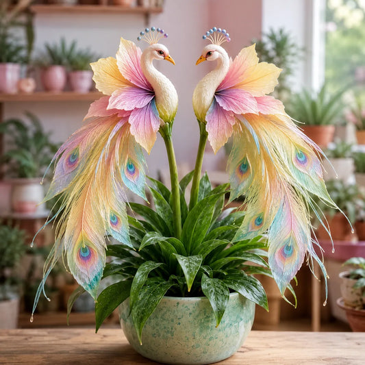 🦚 Pávaorchidea hagymák – Élő ékszer ✨