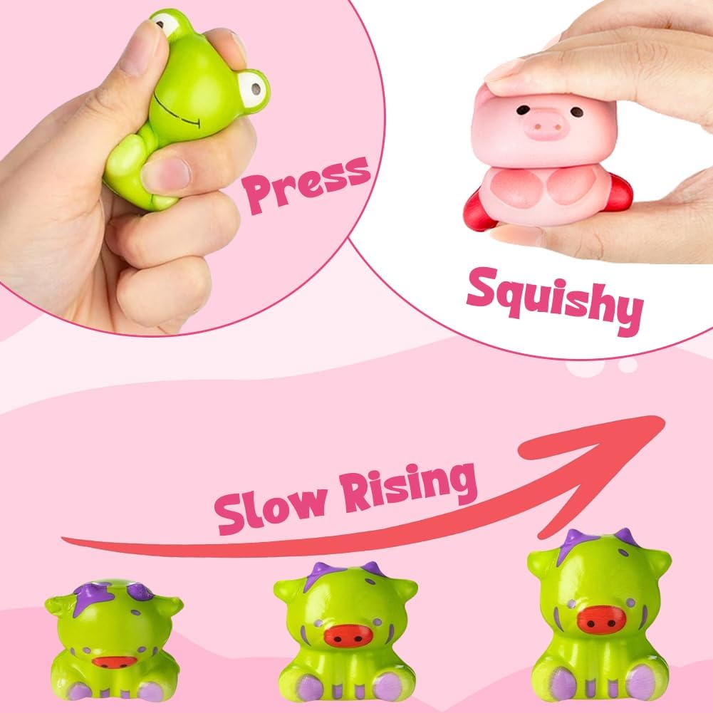 🎁12/24 DB Húsvéti tojás előretöltött, lassan kelő squishy játékok