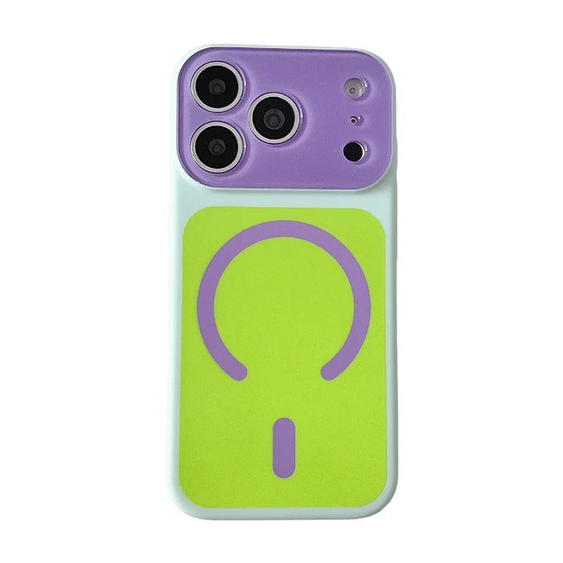 Vyjádřete svůj styl výraznými barvami – kontrastní magnetické pouzdro na telefon s dynamickým designem. Na dobírku! 🌈