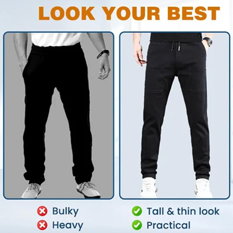 👖🔥 MultiPants – Extra Rugalmas & Strapabíró Sokzsebes Férfi Cargo Nadrág | Maximális Kényelem
