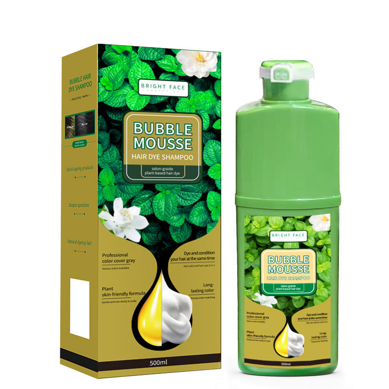 ⏳Időkorlátozott akció⏰Hosszú hatástartamú, növényi alapú habos hajfesték｜Ammónia-mentes, könnyen otthon használható habos hajfesték