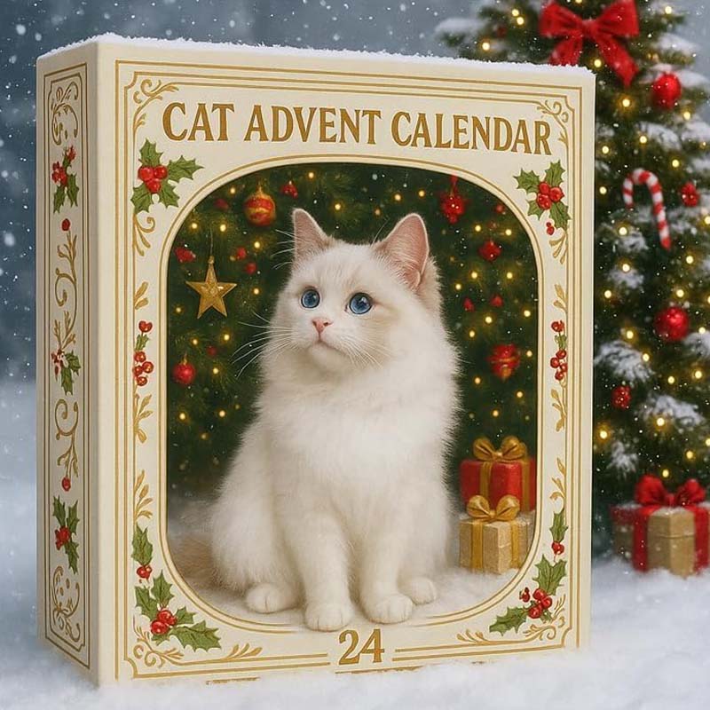 【🎁Karácsonyi ajánlat🎄】Adventi naptár macskabarátoknak 2026