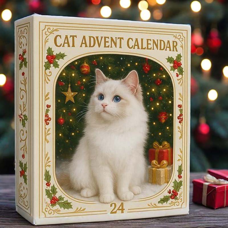 【🎁Karácsonyi ajánlat🎄】Adventi naptár macskabarátoknak 2026
