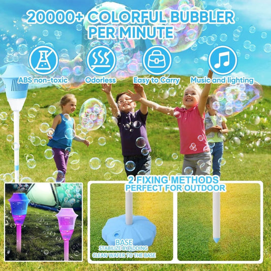 🌈Világító buborékfújó – a gyerekek kedvenc kerti játéka