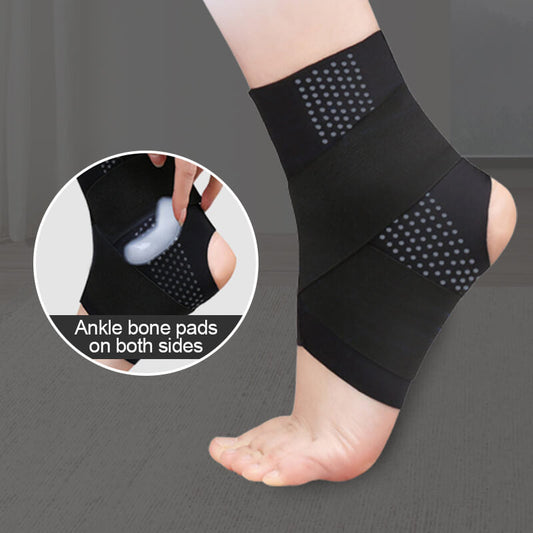 🦶🔒 Felnőtt bokarögzítő – Erős védelem, csökkenti a duzzanatot, cipőbe is befér, ideális a felépüléshez vagy a mindennapi tevékenységekhez ✅