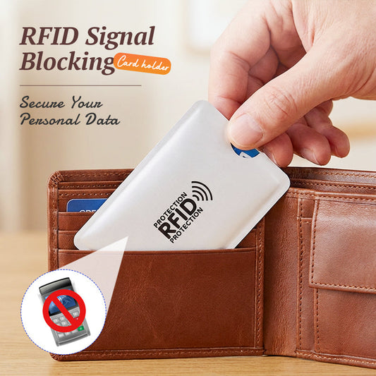 🛡️ MOST 50% KEDVEZMÉNY! 🔒 RFID-hitelkártya-védő – ultravékony alumíniumfólia, amely megakadályozza a leolvasást és a mágnesesség eltűnését 🧾